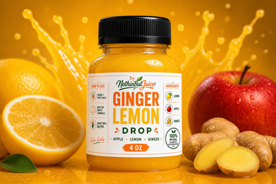 5 Day Daily Ginger Lemon Drop Shots